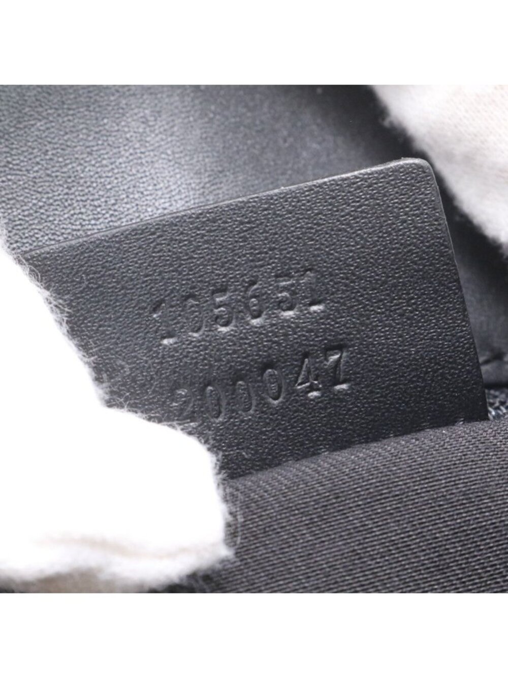 ★SOLD★ Gucci Micro GG Leather Handbag Tote Black - Picture 9 of 9